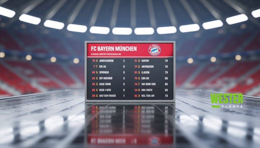 Teilnehmer: FC Bayern München Tabelle – Eine umfassende Analyse Teilnehmer: FC Bayern München Tabelle