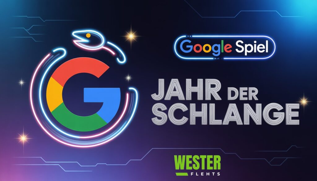 Jahr der Schlange Google Spiel